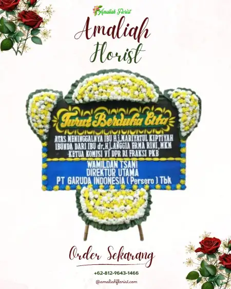Papan Bunga Duka Pulaumerbau